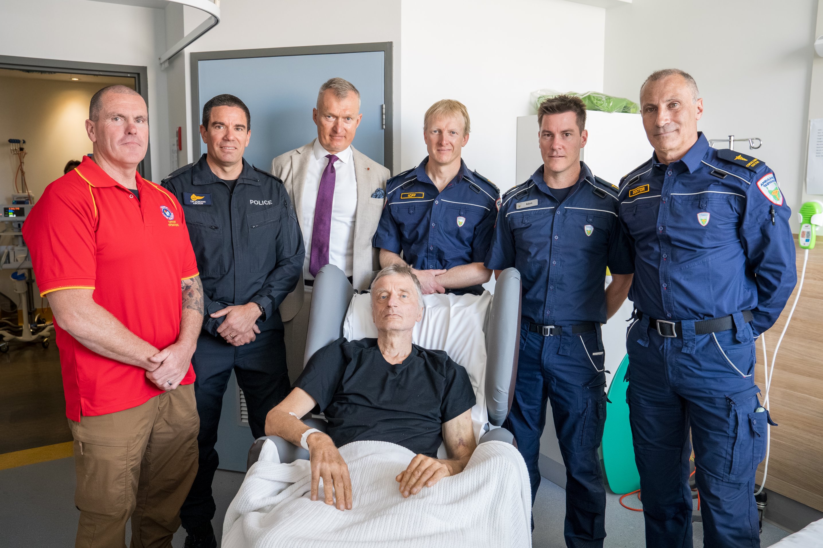 First responders meet Lithuanian kayaker in hospital