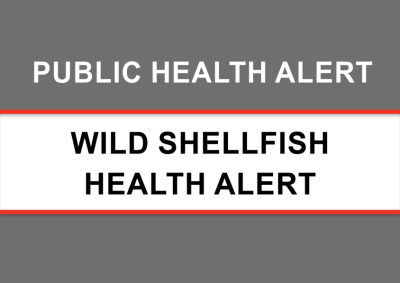 Do not eat wild shellfish Wild shellfish alert icon