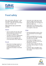 Food safety