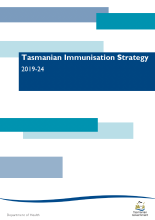 Thumbnail image of the document for the Tasmanian immunisations strategy 2019-24.