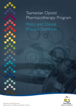 Thumbnail image of the tasmanian opioid pharmacotherapy program policy and clinical practice standards document.