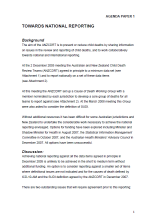 Thumbnail image for COPMM Towards National Reporting - Agenda Paper 1