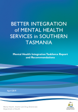 Thumbnail image for Mental Health Integration Taskforce Report and Recommendations