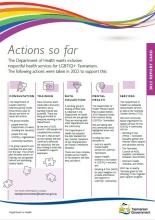 Thumbnail actions so far fact sheet