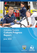 Thumbnail Ambulance Tasmania Culture Progress Report June 2024