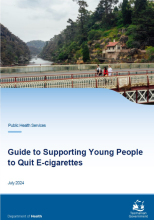 Thumbnail Guide to Supporting Young People to Quit E- cigarettes