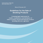 Guidelines for the sale of smoking products thumbnail