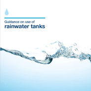 Thumbnail image of the Guidance on use of rainwater tanks document