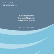 Thumbnail image of the Guidelines for Legionella in regulated systems document