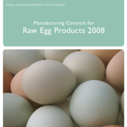 Thumbnail image of Manufacturing Controls for Raw Egg Products