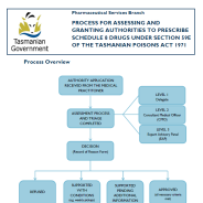 Thumbnail image of the process for assessing and granting authorities to prescribe narcotics