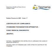Thumbnail image of the RPA0321 Standard of Compliance X-ray Medical Diagnostic Biopsy form