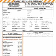 Thumbnail image for RHH MRI consultation form