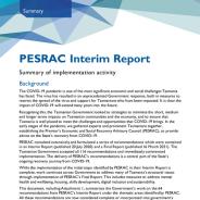 Premier’s Economic and Social Recovery Advisory Council (PESRAC) Interim Report thumbnail