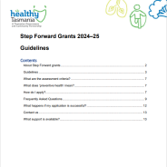 Thumbnail- Step Forward Grants 2024–25 Guidelines