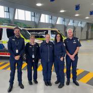 Construction of the new Burnie Ambulance Station has been completed.